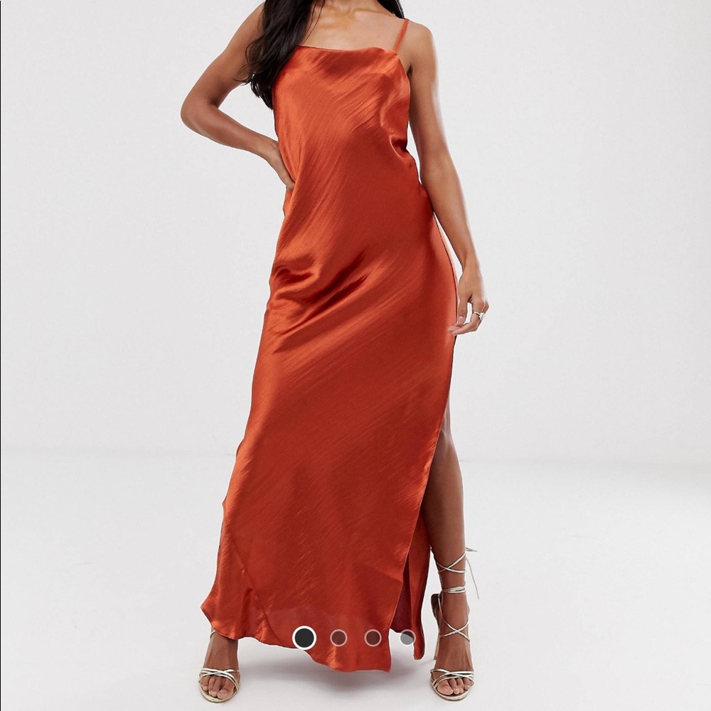 Satin Dress